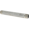 Merit Brass 1 x 10" 304/304L Stainless Steel Pipe Nipple Welded, Threaded, Schedule 40 4016-1000 - 36903854
