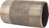 Merit Brass 3 x 6" 316/316L Stainless Steel Pipe Nipple Welded, Threaded, Schedule 40 6048-600 - 36905644