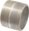 Merit Brass 3 x 2.625" 304/304L Stainless Steel Pipe Nipple Seamless, Threaded, Schedule 80 4548-001 - 74618869