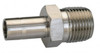 Ham-Let 3/8" Tube OD x 1/8 MPT Stainless Steel Compression Tube Adapter Tube Stub x MNPT Ends 3001371 - 86760204