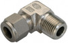 Ham-Let 5/16" Tube OD x 1/4 MPT Stainless Steel Compression Tube Male Elbow Comp x MNPT Ends 3002184 - 85552818