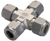 Ham-Let 3/8" Tube OD Stainless Steel Compression Tube Union Cross All Comp Ends 3001005 - 87954970