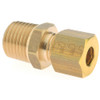 Legris 6mm Tube OD x 1/4 BSPT Brass Compression Tube Male Connector Comp x MBSPT Ends, 460 Max psi, -40 to 210°F 0105 06 13 - 03751153