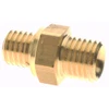 Legris 4mm Tube OD x M7x1 Thread Brass Compression Tube Male Connector Comp x Metric Thread Ends, 300 Max psi, -40 to 210°F 0101 04 55 - 03751385