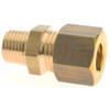 Legris 10mm Tube OD x 1/4 BSPT Brass Compression Tube Male Connector Comp x MBSPT Ends, 330 Max psi, -40 to 210°F 0105 10 13 - 03751211