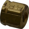 Parker Hannifin 1/8" Tube OD Brass Compression Tube Nut & Sleeve -65 to 250°F 61CA-2 - 63034169