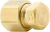Parker Hannifin 1/4" Tube OD Brass Compression Tube Plug Comp Ends, 30 Max psi, -65 to 250°F 639C-4 - 63031413