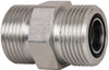 Parker Hannifin 3/4" Tube OD UN/UNF Steel Compression Tube Union O-ring Face Seal Ends, 6,000 Max psi, 1-1/4" Hex 12 HLO-S - 93462380