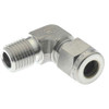 Parker Hannifin 5/16" Tube OD x 1/4-18 NPT Stainless Steel Compression Tube Male Elbow Comp x MNPT Ends, -425 to 1,200°F, 5/8" Hex 5MSEL4N-316 - 56533177