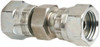 Parker Hannifin 1/4" Tube OD UN/UNF Steel Compression Tube Swivel Union O-ring Face Seal Ends, 9,200 Max psi, 5/8" Hex 4 HL6-S - 93462182
