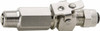 Parker Hannifin 1/4" Tube OD x 1/8-27 MPT Stainless Steel Compression Tube Single End Shutoff Pipe Coupler Comp x MNPT Ends, 150 Max psi, 1/2" Hex 398PSS-4-2 - 03837226