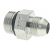 Eaton 1/2" Tube OD x 5/8" ORB 37° Steel Flared Tube Straight Thread Connector Flared to Male SAE O-Ring Ends 202702-10-8S - 06682025