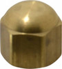Parker Hannifin 1/4" Tube OD x 7/16-20 Straight 45° Brass Flared Tube Cap Flare Ends 640F-4 - 62250840