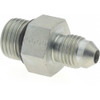 Parker Hannifin 1/4" Tube OD x 9/16" UNF 37° Steel Flared Tube Straight Thread Connector Flare x SAE-ORB Ends 4-6 F5OX-S - 09105727