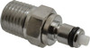 CPC Colder Products 1/4 NPT, Chrome Plated Brass Push-to-Connect Male Connector 250 Max psi, Tube to Male NPT Connection, Buna Nitrile O-Ring MCD2404 - 05849666