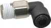 Legris 1/4" Outside Diam, 1/4 NPT, Nylon Push-to-Connect Tube Male Swivel Elbow 290 Max psi, Tube to Male NPT Connection, Buna Nitrile O-Ring 3159 56 14 - 82816398