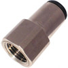 Legris Metal Push-To-Connect Tube Fittings, Type: Female Connector, Tube Outside Diameter (mm): 14, Maximum Working Pressure: 290, Connection Style: Tube to Metric Thread, Connection Type: Tube to Female BSPP 3114 14 17 - 20099727