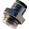 Legris Metal Push-To-Connect Tube Fittings, Type: Male Connector, Tube Outside Diameter (mm): 16, Maximum Working Pressure: 290, Connection Style: Tube to Metric Thread, Connection Type: Tube to Male BSPP, Nickle Plated Brass 3101 16 17 - 44328722