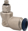 Value Collection 1/4" Outside Diam, 10-32 Universal, Nickel Plated Brass Push-to-Connect Tube Male Swivel Elbow 250 Max psi, Tube to Universal Thread Connection, Buna O-Ring 2555614065PRO - 81080111