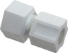 Made in USA 1/2" Tube OD, Polypropylene Plastic Compression Tube Female Connector 1/2 NPT Pipe, 215°F Max, Plastic Grip 0605.066 - 32874786