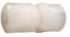 Parker Hannifin 1/4" Tube OD, PFA PTFE Plastic Compression Tube Female Straight Adapter 1/2 NPT Pipe, 300°F Max, Plastic Grip FAFS-48 - 60305844