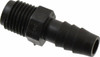 NewAge Industries 3/8" Barb, 1/4 NPT, Multiple Barbed Tube Connector Polyethylene, Male 5010278 - 79871612