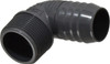 Value Collection 1-1/4" Barb, 1-1/4 MIPT, Multiple Barbed Tube Elbow PVC, Male 1413-012 - 75868653