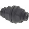 Legris 5/32" Outside Diam, Nylon Push-to-Connect Tube Bulkhead Union 290 Max psi 3116 04 00 - 06475552