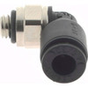 Legris 4mm OD, M5x0.8 Metric, Nylon/Nickel Plated Brass Push-to-Connect Male Elbow 290 Max psi 3199 04 19 - 48684286