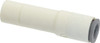 Parker Hannifin 1/4 x 3/8 Bio-Sourced Nylon 11 Push-to-Connect Plug-In Reducer Tube Fitting 230 Max psi, 3/8" Stem Diam, White, FDA, NSF-51 & NSF-61 6366 56 60WP2 - 72338494