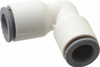 Parker Hannifin 1/4 Bio-Sourced Nylon 11 Push-to-Connect Union Elbow Tube Fitting 230 Max psi, White, FDA, NSF-51 & NSF-61 6302 56 00WP2 - 72338163