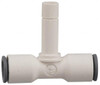 Parker Hannifin 1/2 x 1/2 Bio-Sourced Nylon 11 Push-to-Connect Plug-In Tee Tube Fitting 160 Max psi, 1/2" Stem Diam, White, FDA, NSF-51 & NSF-61 6388 62 00WP2 - 72338569
