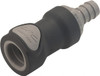 CPC Colder Products 1/4" Nominal Flow, Female, Nonspill Quick Disconnect Coupling 120 Max psi, 32 to 160°F, Polypropylene Coupling NS4D17002 - 86239068