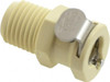 CPC Colder Products 1/8" Nominal Flow, 1/4 NPT Thread, Female, Inline Threaded-Female Socket 120 Max psi, 32 to 160°F, Polypropylene Coupling, EPDM O-Ring PMCD100412 - 48731038