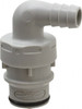 CPC Colder Products 3/8" Nominal Flow, 3/8" ID, Male, Elbow Hose Barb-Male Plug 60 Max psi, 32 to 230°F, Polypropylene Coupling, EPDM O-Ring HFCD23612 - 48733257