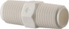 Made in USA 1/4 NPT Polypropylene Threaded Tube Fitting White N4WP - 48726566