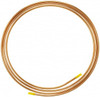 Mueller Industries 10 ft. Long, 1/4" OD, Grade Alloy 122 Copper Seamless Tube 0.03" Wall Thickness, 4 Lb per Coil D 04010P - 65177511