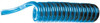 Advanced Technology Products 3/32" ID x 5/32" OD, 5/16" Wall Thickness, Polyurethane Tube Black, Clear Blue, Light Blue & Clear, 140 Max psi, 98 Shore A Hardness 4MPS-532-20 - 93695542