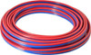 Coilhose Pneumatics 5/32" ID x 1/4" OD, 50 ft. Long, Polyurethane Tube Red/Blue, 125 Max psi, 95 Hardness PT0404-50RB - 48643506