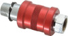 Legris 3/8" Pipe, MNPT x FNPT, Nickel Plated Brass Standard Slide Valve 230 Max psi, Anodized Aluminum Sleeve 0661 10 18 - 60471612
