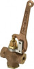 Kingston Valves 1/4" Pipe, 400 Max psi, Buna N Disc, Self Closing Control Valve Pull Lever, FNPT x FNPT End Connections 305A-2-2 - 08059685