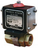 Gemini Valve 1/4" Pipe, 720 psi WOG Rating Brass Pneumatic Double Acting with Solenoid Actuated Ball Valve Reinforced PTFE Seal, Full Port, Threaded (BSPT x JIS) End Connection 84M16R512ADP55 - 86442555