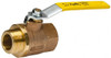 Apollo Valves 1-1/2" Pipe, Standard Port, Bronze Standard Ball Valve 2 Piece, Inline - One Way Flow, MNPT x FNPT Ends, Lever Handle, 600 WOG, 150 WSP 7080701 - 73305856