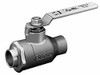 Apollo Valves 3" Pipe, Standard Port, Bronze Standard Ball Valve 2 Piece, Inline - One Way Flow, Soldered x Soldered Ends, Lever Handle, 600 WOG, 125 WSP 70-200-01 - 37010287