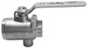 Apollo Valves 2-1/2" Pipe, Full Port, Bronze Standard Ball Valve 2 Piece, Inline - One Way Flow, FNPT x FNPT Ends, Lever Handle, 125 WOG 7K10901 - 73305690