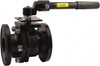 Apollo Valves Conbraco 10" Pipe, Standard Port, Cast Iron Standard Ball Valve Bi-Directional, Flanged x Flanged Ends, Gear Handle, 200 WOG, 125 WSP 6PLF20G01 - 54252929