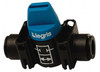 Legris 10mm Pipe, Standard Port, Composite Miniature Ball Valve 1 Piece, Inline - Two Way Flow, Push-to-Connect x Push-to-Connect Ends, Short Handle, 150 WOG 7910 10 00 - 82816778