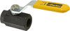 Parker Hannifin 3/8" Pipe, Carbon Steel Standard Ball Valve 2 Piece, Inline - One Way Flow, FNPT x FNPT Ends, Lever Handle, 2,000 WOG, 150 WSP XV500CS-6 - 04479515
