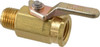 The Specialty Mfg. Co. 1/4" Pipe, Brass Standard Ball Valve Inline - One Way Flow, MNPT x FNPT Ends, Lever Handle, 500 WOG 1971390 - 09881657