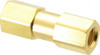 Parker Hannifin 3,000 Max psi, 1/8" Pipe, FNPT x FNPT End Connections, Brass Instrumentation Filter Micro Rating 1, Viton Seal 2F-F2L-1-BN-B - 86640737